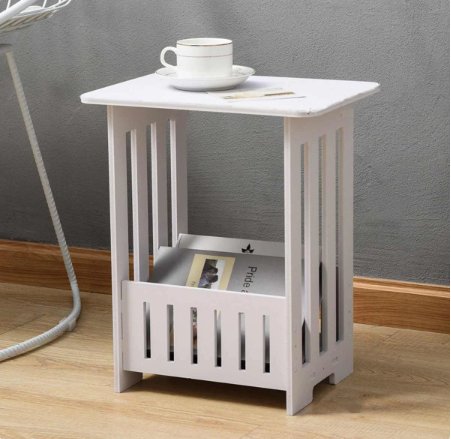 [MCT-WHT-HAE-ZAM] Mini Coffee Table with Storage